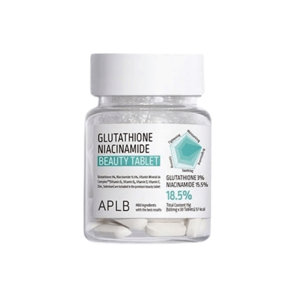 APLB Glutathione Niacinamide Beauty Tablet (500mg x 30 Tablets)